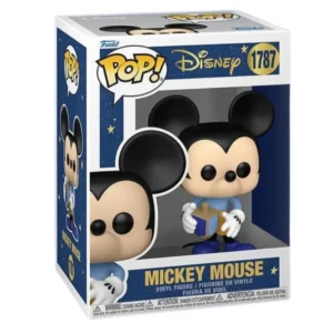 Funko Pop Mickey Mouse 1787 Disney en su caja con vista lateral de la tienda de figuras coleccionables online spain dreamspop especializada en funko pop y youtooz