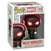 Funko Pop Miles Morales 1618 Marvel en caja original, vista lateral