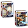 Funko Pop Psyger-0 2483 Bundle Shangri-La Frontier (normal + chase) en sus cajas, vista lateral