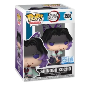 Funko Pop Shinobu Kocho 2508 SE Demon Slayer en su caja con vista lateral de la tienda de figuras coleccionables online spain dreampsop especializada en funko pop y youtooz
