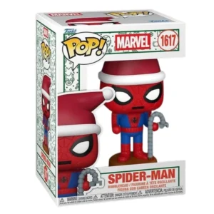 Funko Pop Spider-Man 1617 Marvel en su caja con vista lateral de la tienda de figuras coleccionables online spain dreamspop especializada en funko pop y youtooz