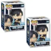 Funko Pop Sung Jinwoo 2496 SE Bundle Solo Leveling (normal + chase) en sus cajas, vista lateral