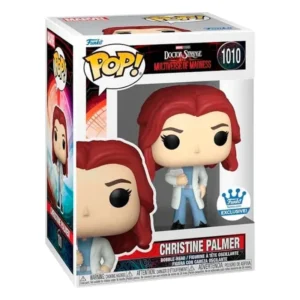 Funko Pop Christine Palmer 1010 SE Doctor Strange en su caja con vista lateral de la tienda de figuras coleccionables online spain dreampsop especializada en funko pop y youtooz