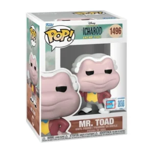 Funko Pop Mr. Toad 1496 SE Fall Convention 2024 Disney en su caja con vista lateral de la tienda de figuras coleccionables online spain dreamspop especializada en funko pop y youtooz