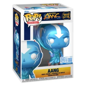 Funko Pop Aang 2112 SE Avatar The Last Airbender en su caja original, vista lateral.