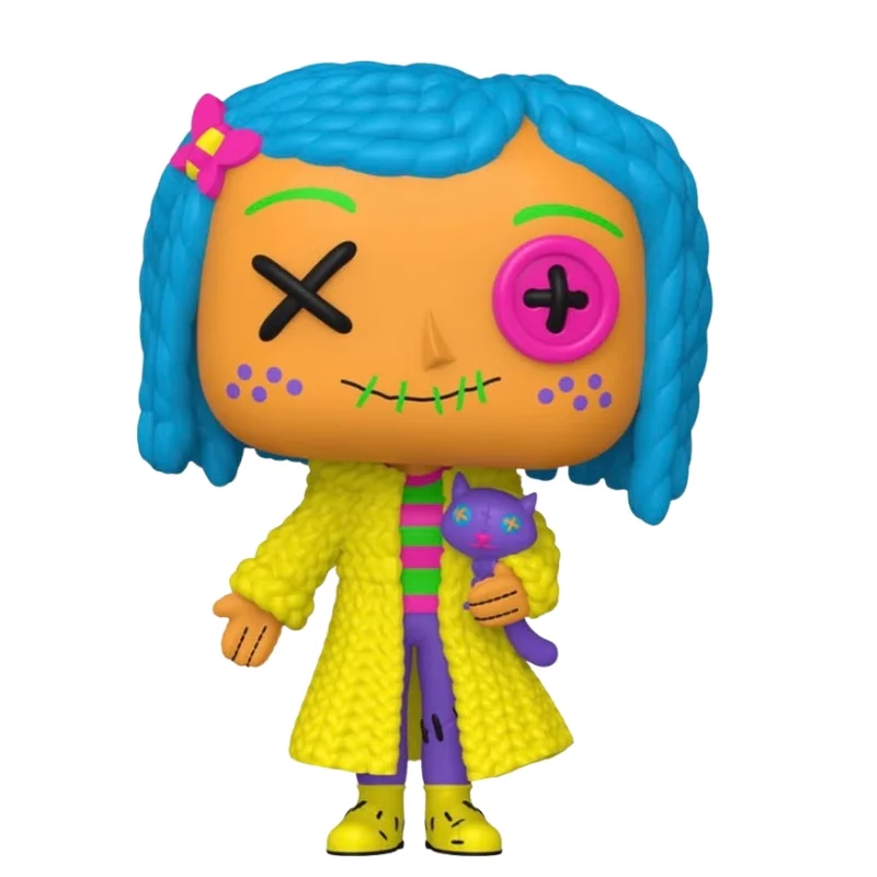 Funko Pop Coraline 2120 SE Black Light fuera de caja con vista frontal de la tienda de figuras coleccionables online spain dreamspop especializada en funko pop y youtooz