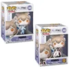Funko Pop Ferris 2469 Bundle Re:Zero (normal + chase) en sus cajas, vista lateral
