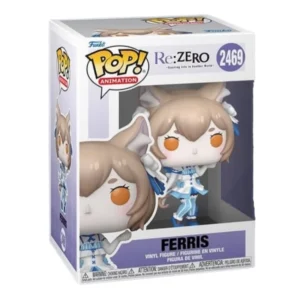 Funko Pop Ferris 2469 ReZero en su caja con vista lateral de la tienda de figuras coleccionables online spain dreamspop especializada en funko pop y youtooz