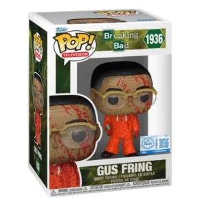 Funko Pop Gus Fring 1936 SE Breaking Bad en su caja con vista lateral de la tienda de figuras coleccionables online spain dreamspop especializada en funko pop y youtooz