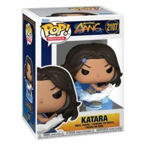 Funko Pop Katara 2107 Avatar The Last Airbender en su caja original, vista lateral.