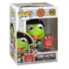 Funko Pop Kermit and Polly 1805 The Muppets Treasure Island en su caja original, vista lateral.