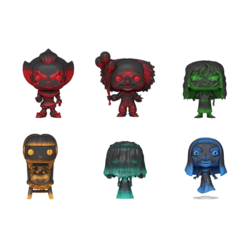Funko Pop Mystery Horror (opción chase aleatoria) fuera de su caja, vista frontal.
