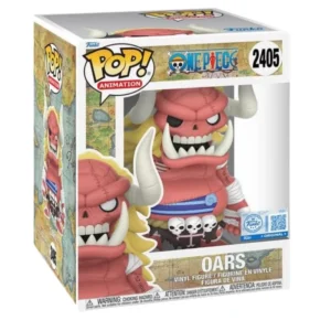 Funko Pop Oars 2405 SE One Piece en su caja con vista lateral de la tienda de figuras coleccionables online spain dreamspop especializada en funko pop y youtooz