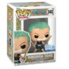Funko Pop Roronoa Zoro 2403 SE One Piece en caja original, vista lateral