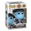 Funko Pop Sam Eagle 1806 The Muppets Treasure Island en su caja original, vista lateral.