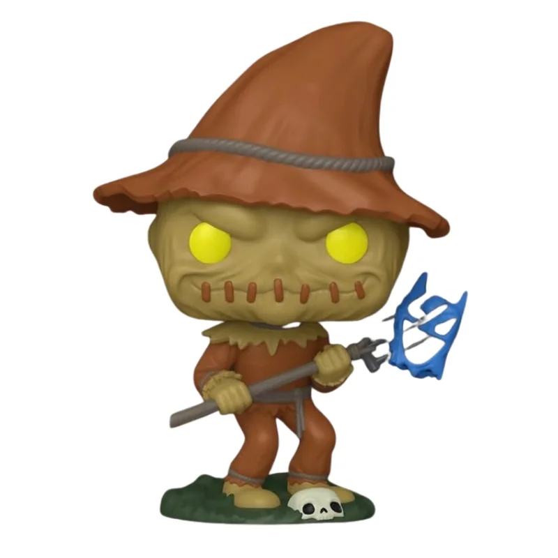 Funko Pop Scarecrow 652 SE GITD DC Comics fuera de caja con vista frontal de la tienda de figuras coleccionables online spain dreamspop especializada en funko pop y youtooz