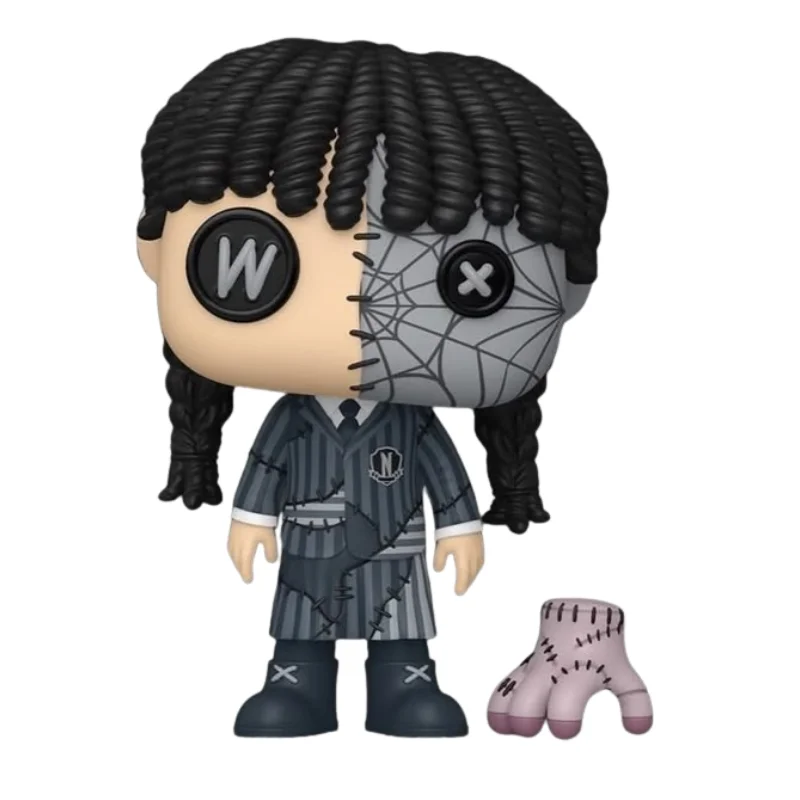 Funko Pop Wednesday Addams 1942 Wednesday fuera de caja con vista frontal de la tienda de figuras coleccionables online spain dreamspop especializada en funko pop y youtooz