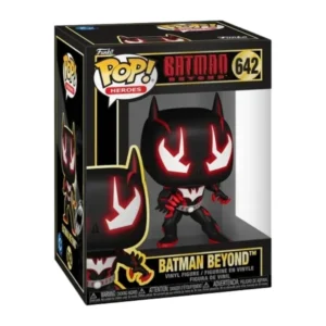Funko Pop Batman Beyond 642 DC Comics en su caja con vista lateral de la tienda de figuras coleccionables online spain dreamspop especializada en funko pop y youtooz