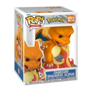 Funko Pop Premium Charizard 1213 Pokémon en su caja con vista lateral de la tienda de figuras coleccionables online spain dreamspop especializada en funko pop y youtooz