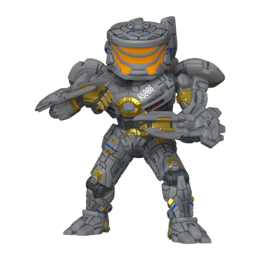 Funko Pop 6'' Striker Eureka 2104 Pacific Rim fuera de la caja, vista frontal