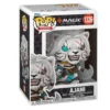Funko Pop Ajani 1326 Magic The Gathering en su caja original, vista lateral.