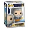 Funko Pop Albus Dumbledore 212 SE Harry Potter en su caja original, vista lateral.
