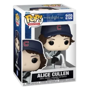 Funko Pop Alice Cullen 2132 Twilight en su caja original, vista lateral.