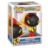 Funko Pop Armarouge 1269 Pokémon en su caja original, vista lateral.