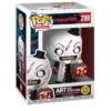Funko Pop Art with Steve's Head 2169 GITD Terrifier en su caja original, vista lateral.