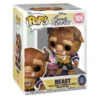 Funko Pop Beast 1826 Premium Disney Beauty and The Beast en su caja original, vista lateral.