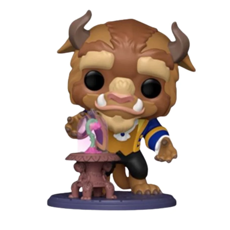 Funko Pop Beast 1826 Premium Disney Beauty and The Beast fuera de su caja, vista frontal.