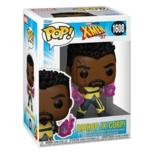 Funko Pop Bishop (X-Corp) 1608 X-Men Marvel en su caja original, vista lateral.