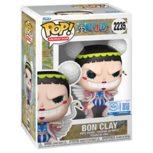 Funko Pop Bon Clay 2235 SE One Piece en caja original, vista lateral