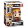Funko Pop Chandra 1327 Magic The Gathering en su caja original, vista lateral.