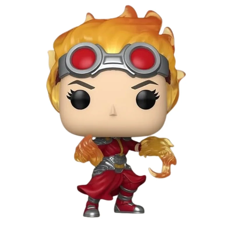 Funko Pop Chandra 1327 Magic The Gathering fuera de su caja, vista frontal.