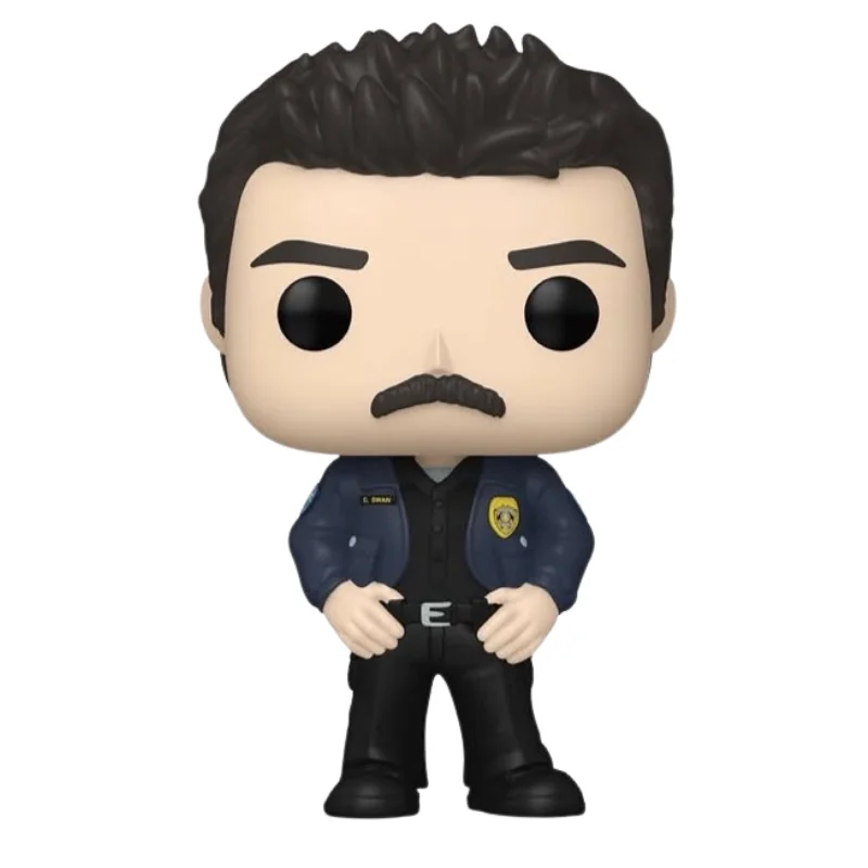 Funko Pop Charlie Swan 2135 SE Twilight fuera de su caja, vista frontal.