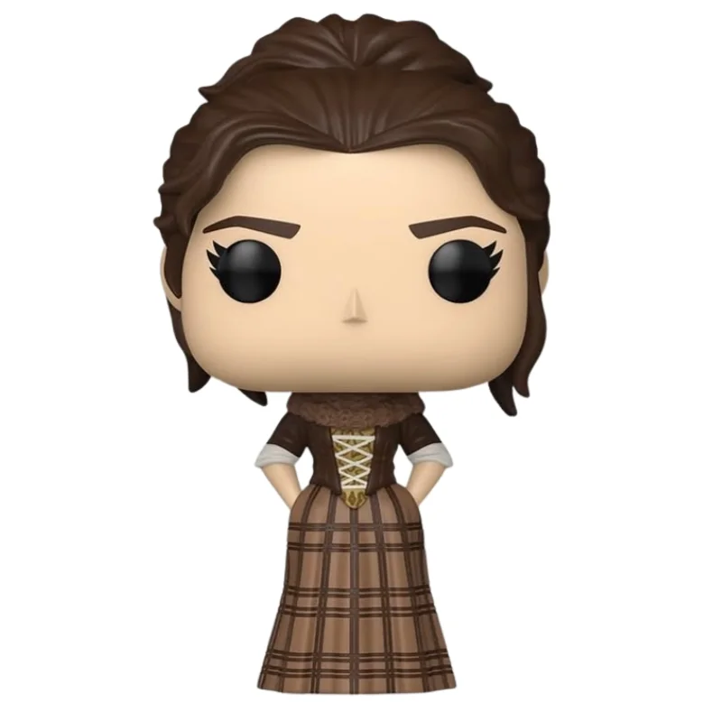 Funko Pop Claire Fraser 1955 Outlander fuera de su caja, vista frontal.