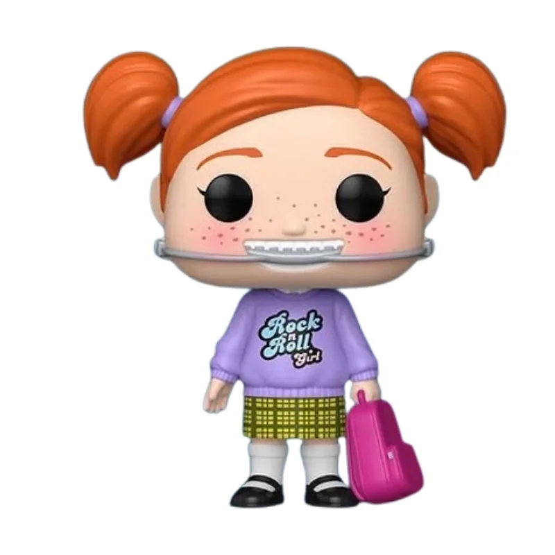 Funko Pop Darla 1815 Finding Nemo fuera de su caja, vista frontal.
