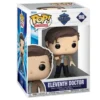 Funko Pop Eleventh Doctor 1966 Doctor Who en su caja original, vista lateral.