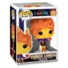 Funko Pop Ember Lumen 1791 Elemental Disney en su caja original, vista lateral