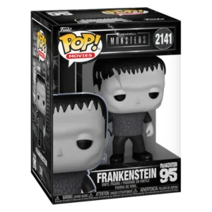 Funko Pop Frankenstein 2141 Universal Monsters en su caja original, vista lateral.