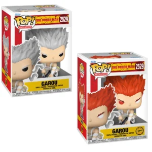 Funko Pop Garou 2529 Bundle One Punch Man en sus cajas originales, vista lateral