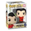 Funko Pop Gaston with Mirror 1825 Disney Beauty and The Beast en su caja original, vista lateral.