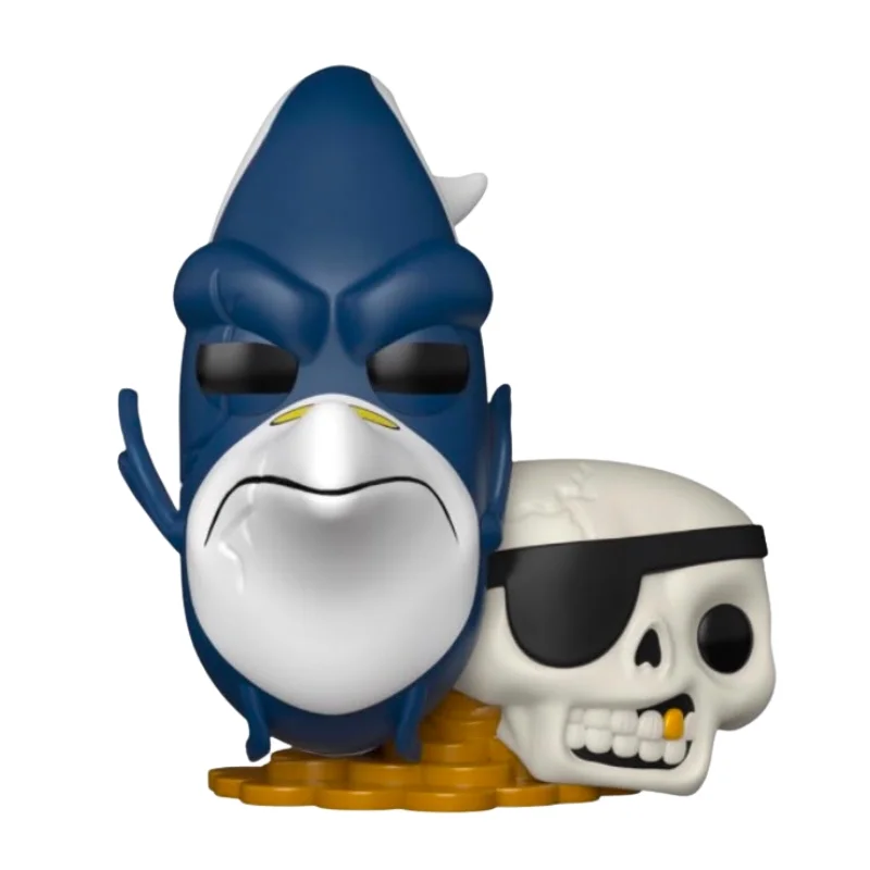 Funko Pop Gill 1818 SE Finding Nemo fuera de su caja, vista frontal.