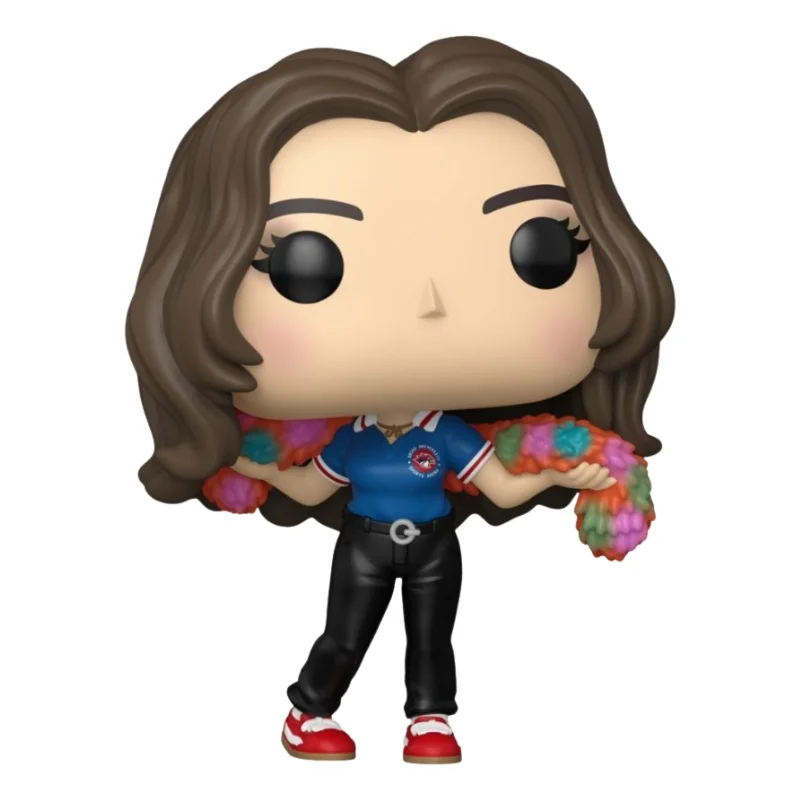 Funko Pop Hannah Wells Off Campus fuera de su caja, vista frontal.