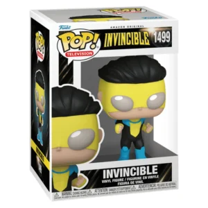 Funko Pop Invincible 1499 en su caja original, vista lateral