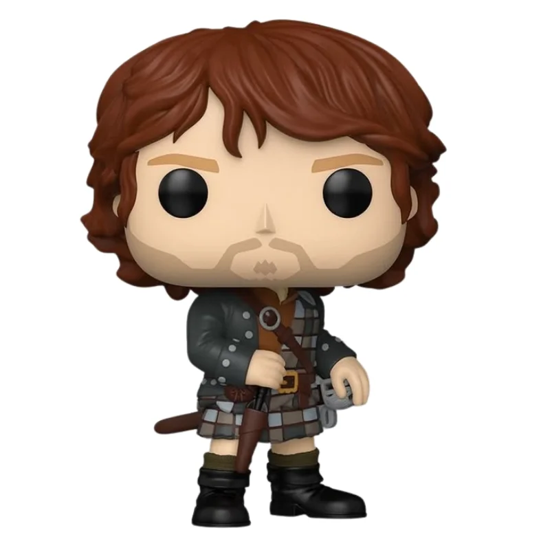 Funko Pop Jamie Fraser 1956 Outlander fuera de su caja, vista frontal.