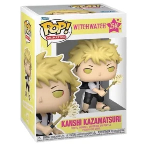 Funko Pop Kanshi Kazamatsuri 2540 Witch Watch en su caja original, vista lateral.