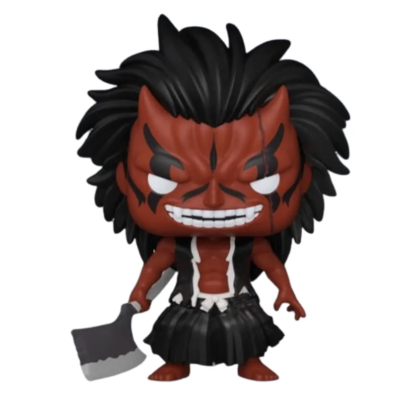 Funko Pop Kenpachi Zaraki (Bankai) 2577 Bleach fuera de su caja, vista frontal.