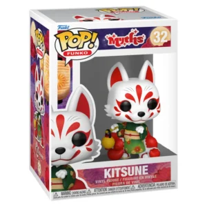 Funko Pop Kitsune 32 Myths en caja original, vista lateral
